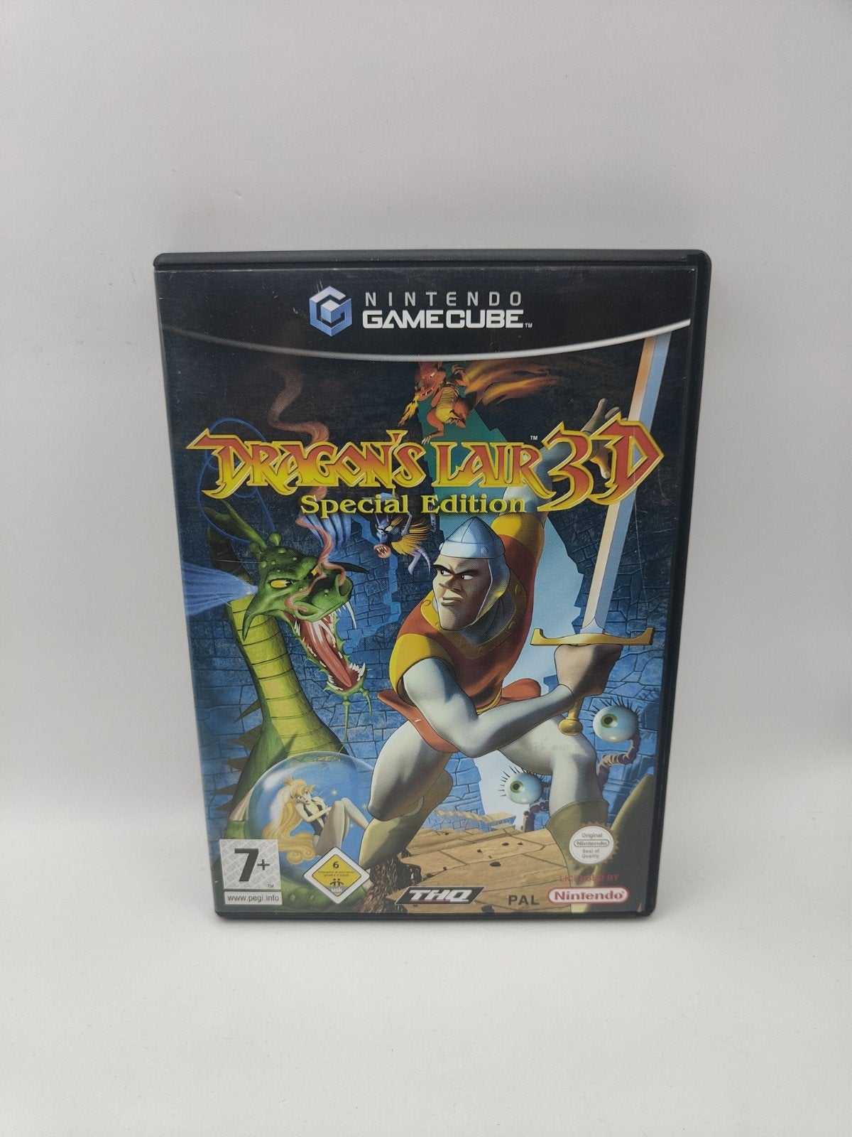 Dragon's Lair 3D SPECIAL Edition Nintendo GameCube, Spelcomputers en Games, Avontuur en Actie, Gebruikt, THQ, 1 speler