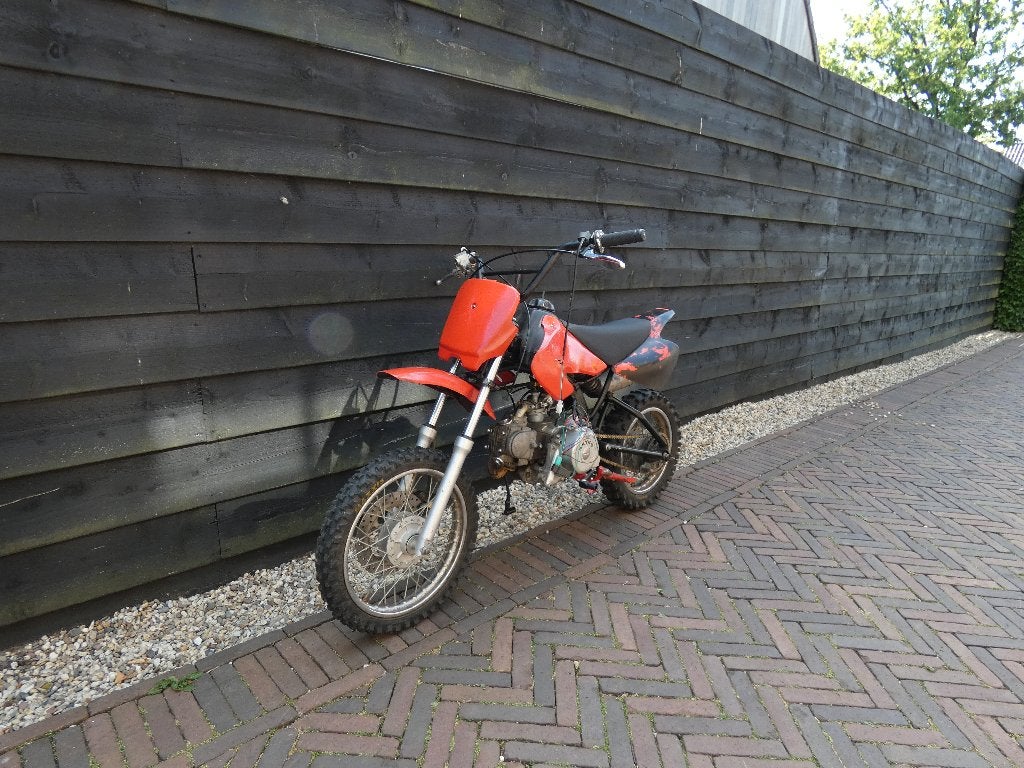 Crossbrommer/pitbike 125 cc schakel project, Fietsen en Brommers, Minibikes, Midibikes en Pitbikes, Ophalen, Honda, Gebruikt, 125 cc