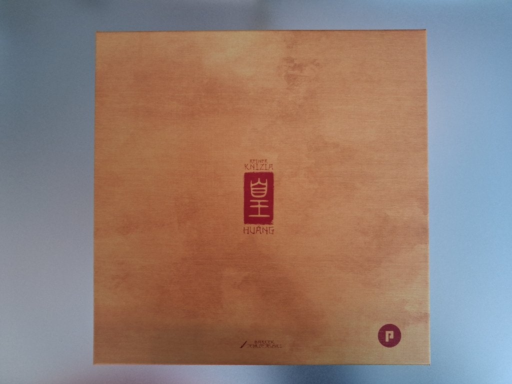 Huang (Reiner Knizia) incl. playmat en houten leiders (Eng), Hobby en Vrije tijd, Drie of vier spelers, Ophalen of Verzenden, Zo goed als nieuw
