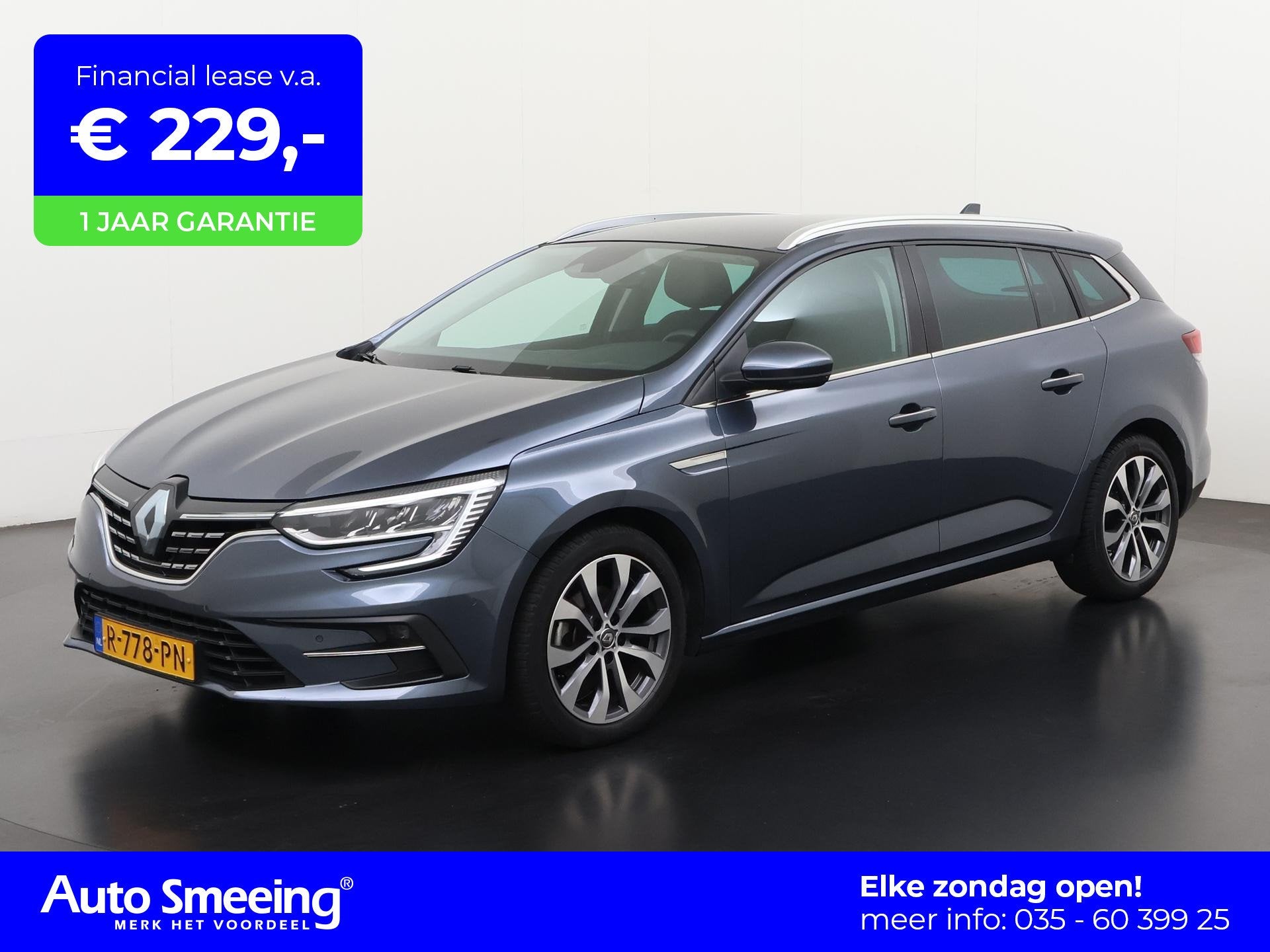 Renault Mégane Estate 1.3 TCe 140 Techno | Trekhaak | Camer, Auto's, Renault, 12 maanden, Stof, Gebruikt, Euro 6