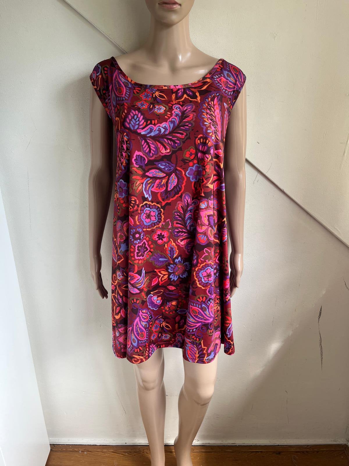 Only-M lange top / minijutk NIEUW maat 50 jurk of lange top, Only-M, Paars, Maat 46/48 (XL) of groter, Nieuw