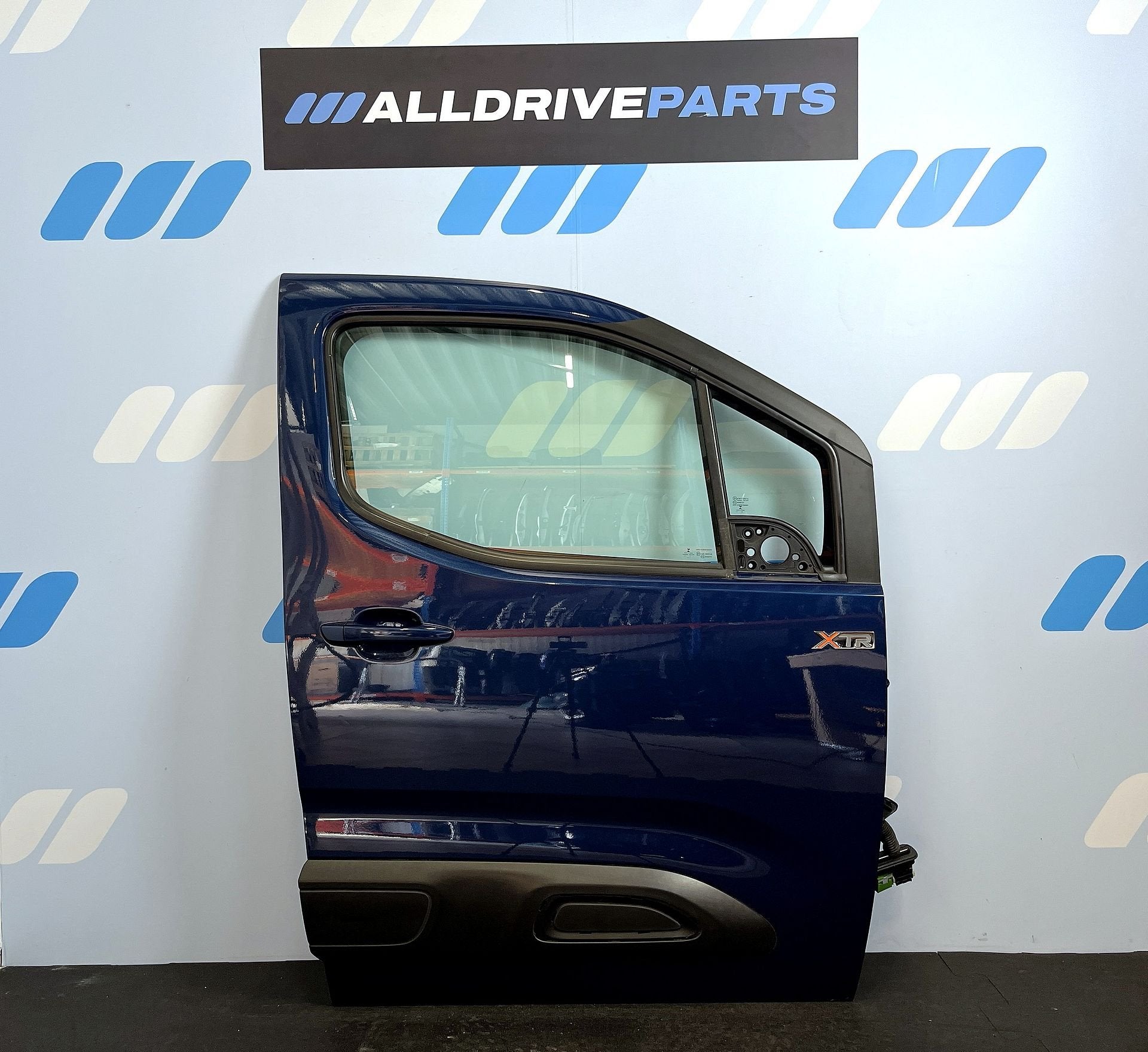 Citroen Berlingo voorportier rechts blauw EJG 9822914280, Gebruikt, -, Deur, -
