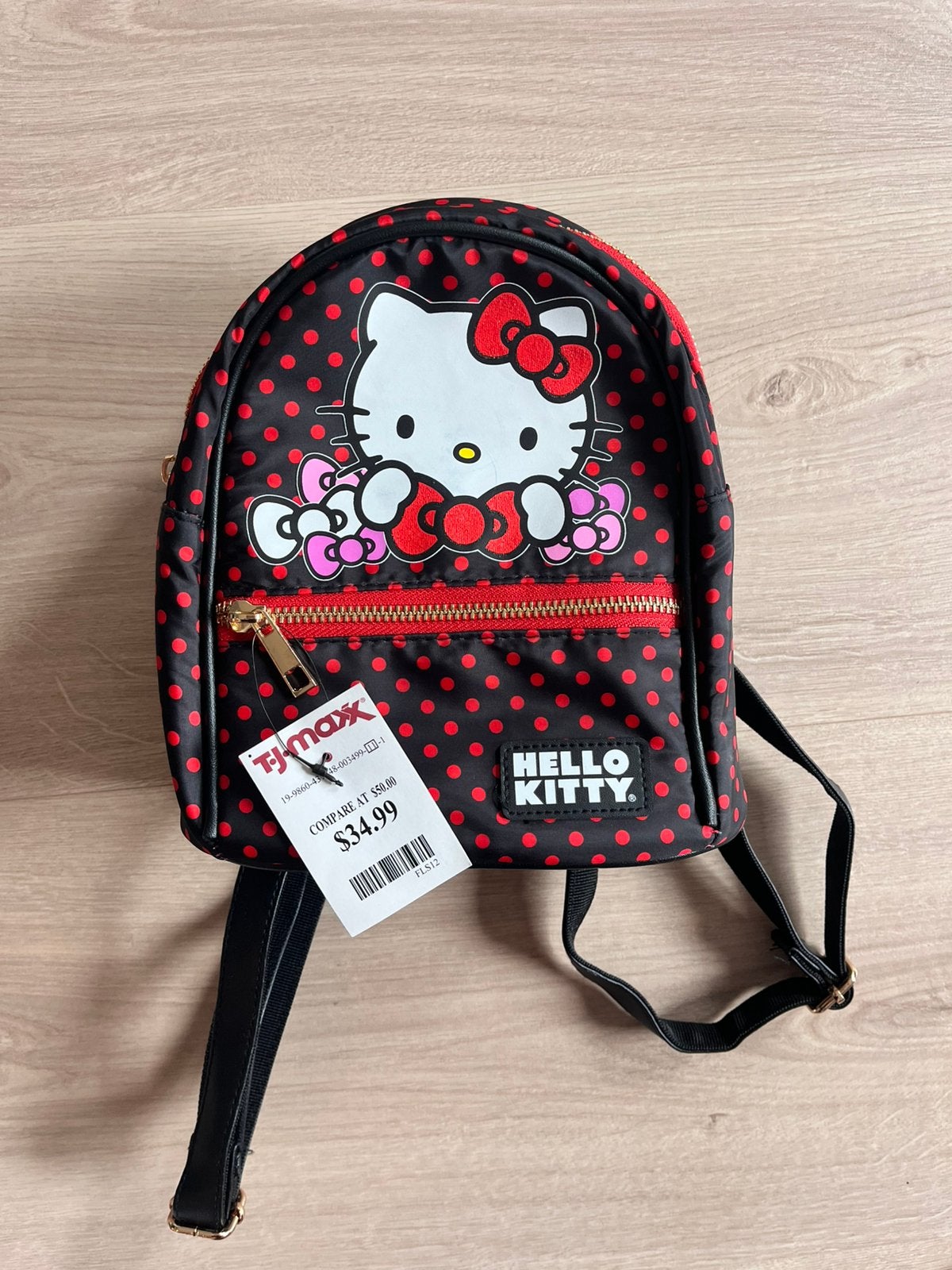 Hello Kitty Rugtas, Sieraden, Tassen en Uiterlijk, Tassen | Rugtassen, Ophalen of Verzenden, Nieuw, Overige merken, 30 tot 45 cm