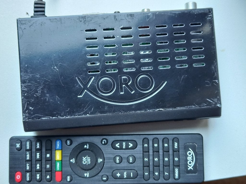 DVB-T2 ontvanger, Ophalen, Gebruikt, Decoder