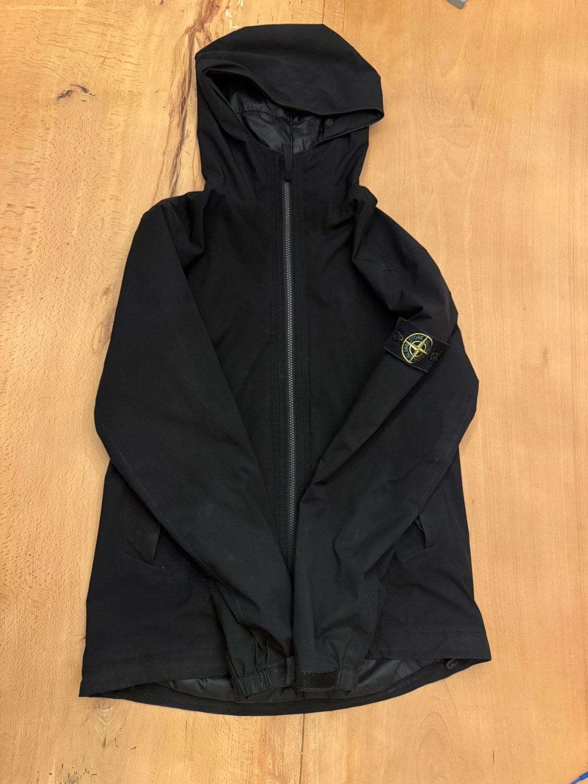 Stone island softshell (nieuwe model), Ophalen of Verzenden, Zo goed als nieuw, Maat 48/50 (M), Zwart