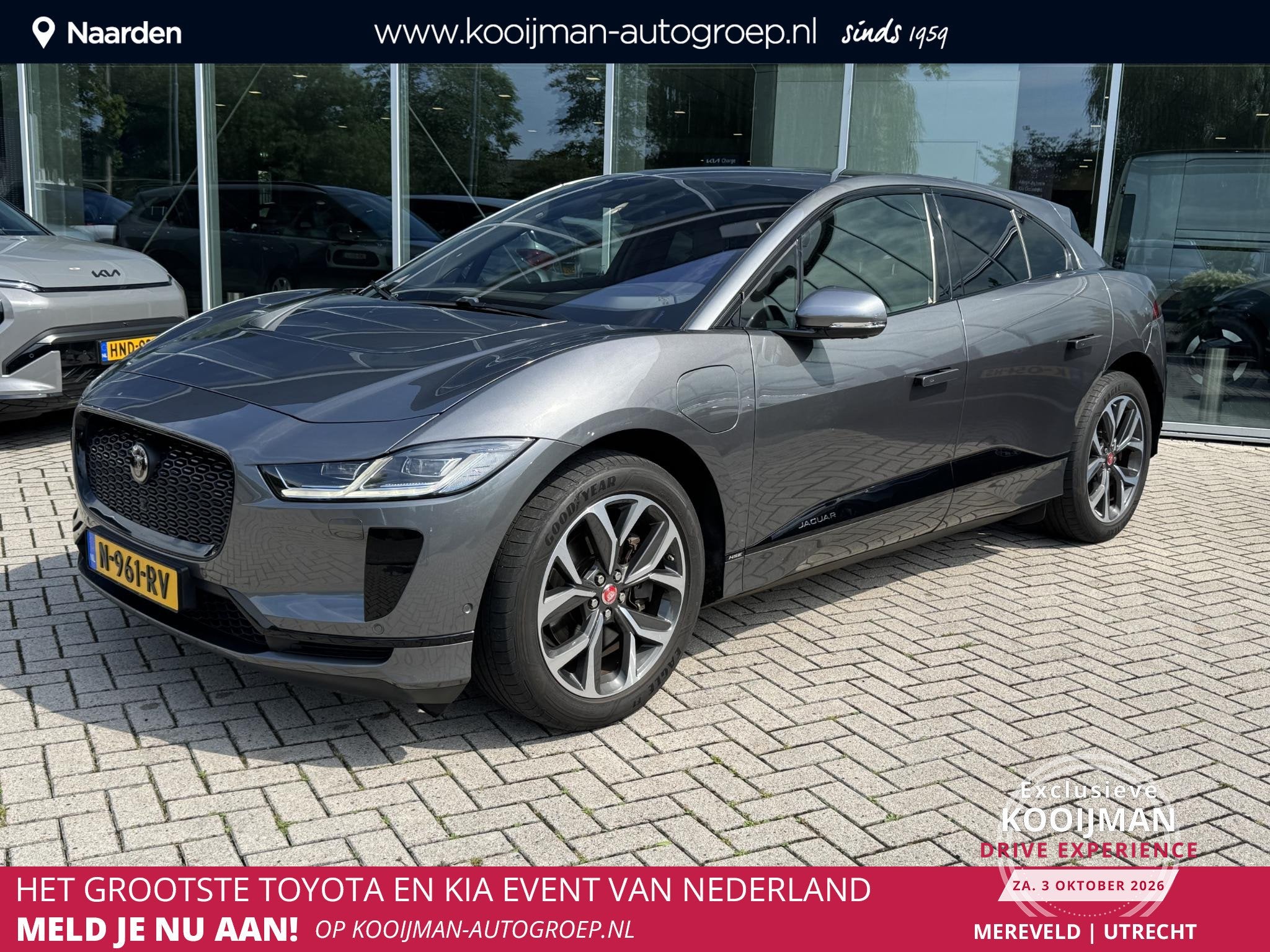 Jaguar I-PACE EV400 HSE 90 kWh Dealeronderhouden/1ste eigena, Auto's, I-PACE, 90 kWh, Leder, 470 km