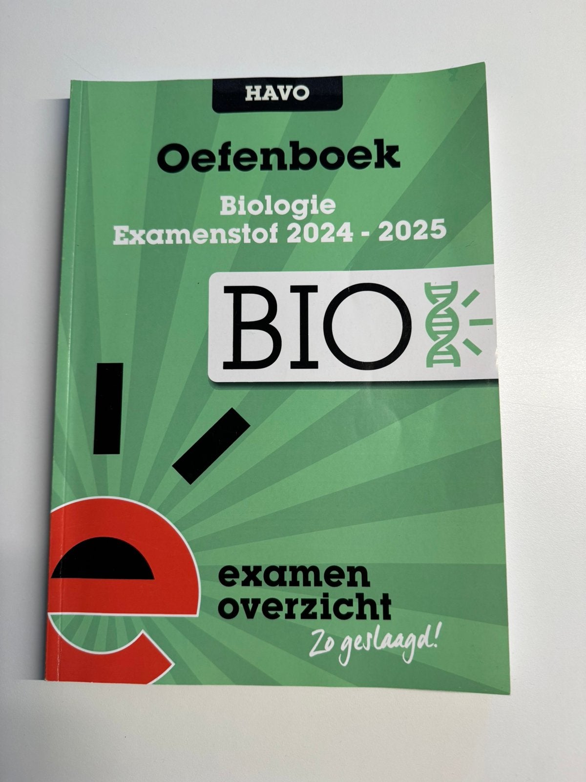 ExamenOverzicht - Oefenboek Examenstof Biologie HAVO, Boeken, Schoolboeken, HAVO, Ophalen of Verzenden, Nederlands, ExamenOverzicht