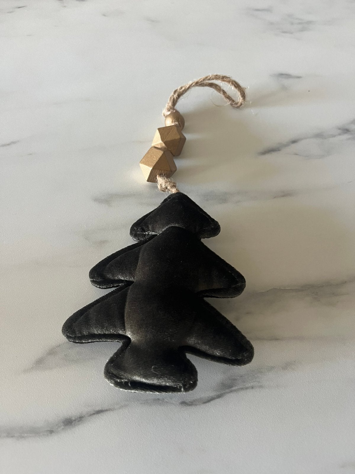 Kerstboom hanger velvet stof, Ophalen of Verzenden, Nieuw