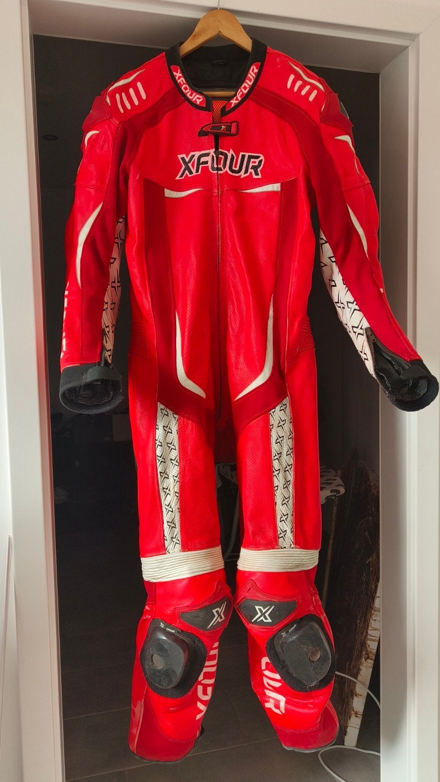 XFOUR 62 Leren Overall 1-delig racepak goede staat, Heren, XFOUR, Ophalen of Verzenden, Overall