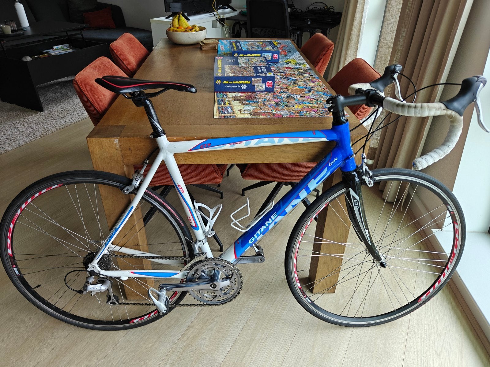 Gitane GTN 600 Vittoria | Carbon voorvork, 28 inch, Velgrem, Aluminium, 49 tot 53 cm