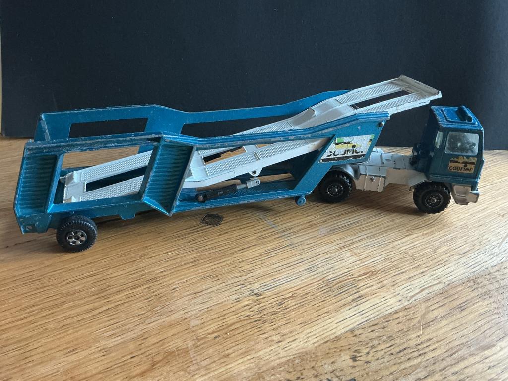 Matchbox Super Kings K-10 Bedford Car Transporter, Ophalen of Verzenden, Gebruikt, Bus of Vrachtwagen
