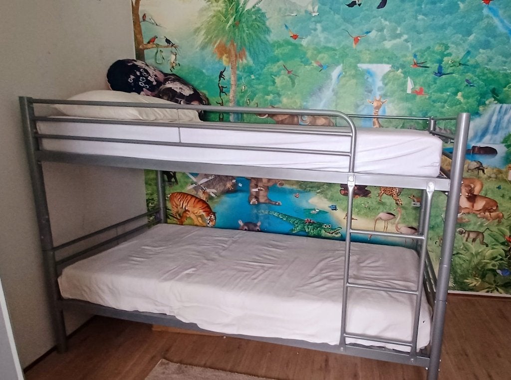 Stapelbed 97x200 cm, Huis en Inrichting, Ophalen, 160 tot 180 cm, Tweepersoons, 200 cm