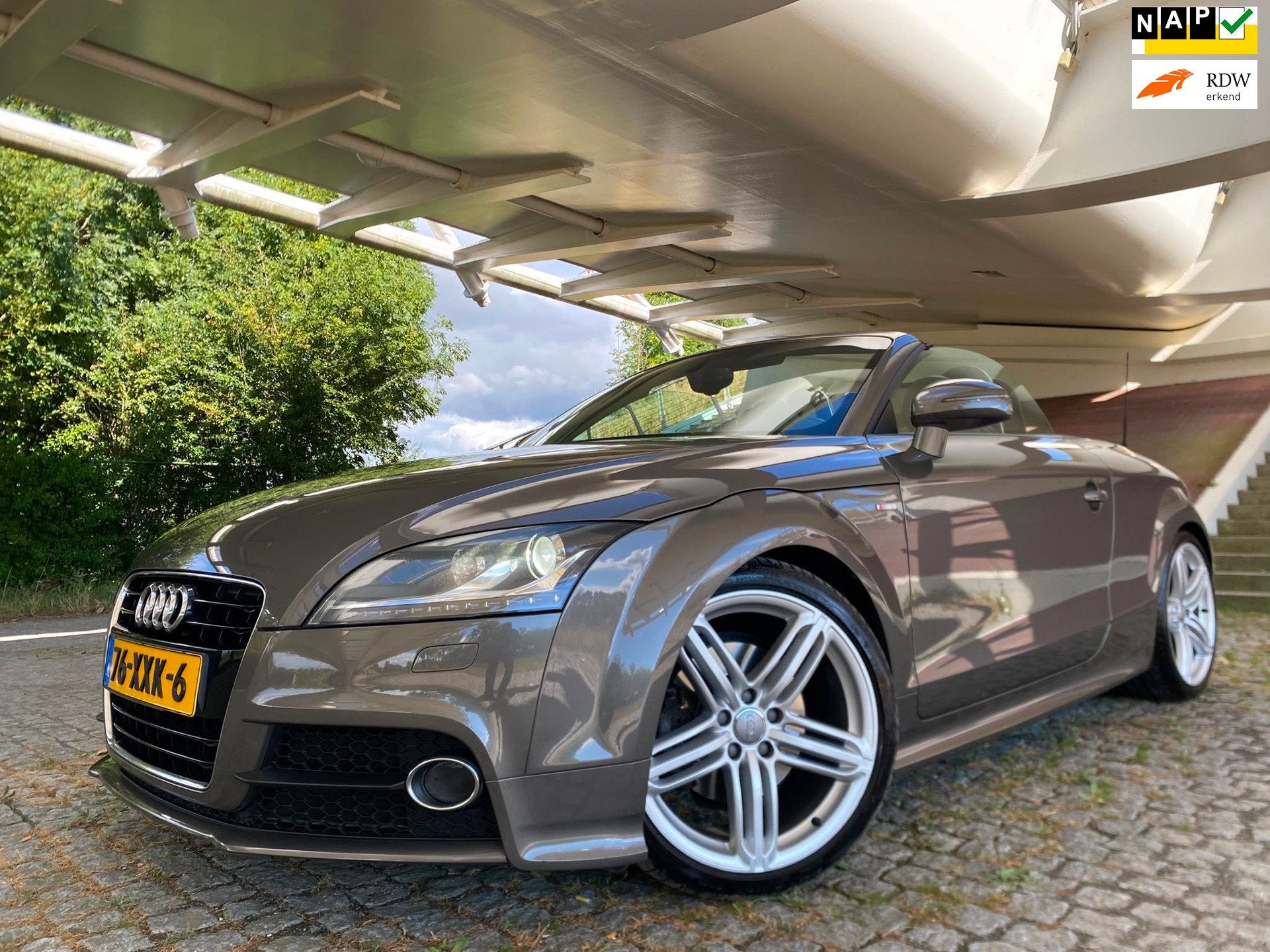 Audi TT Roadster 1.8 TFSI Pro Line S, Voorwielaandrijving, Gebruikt, Zwart, 4 cilinders
