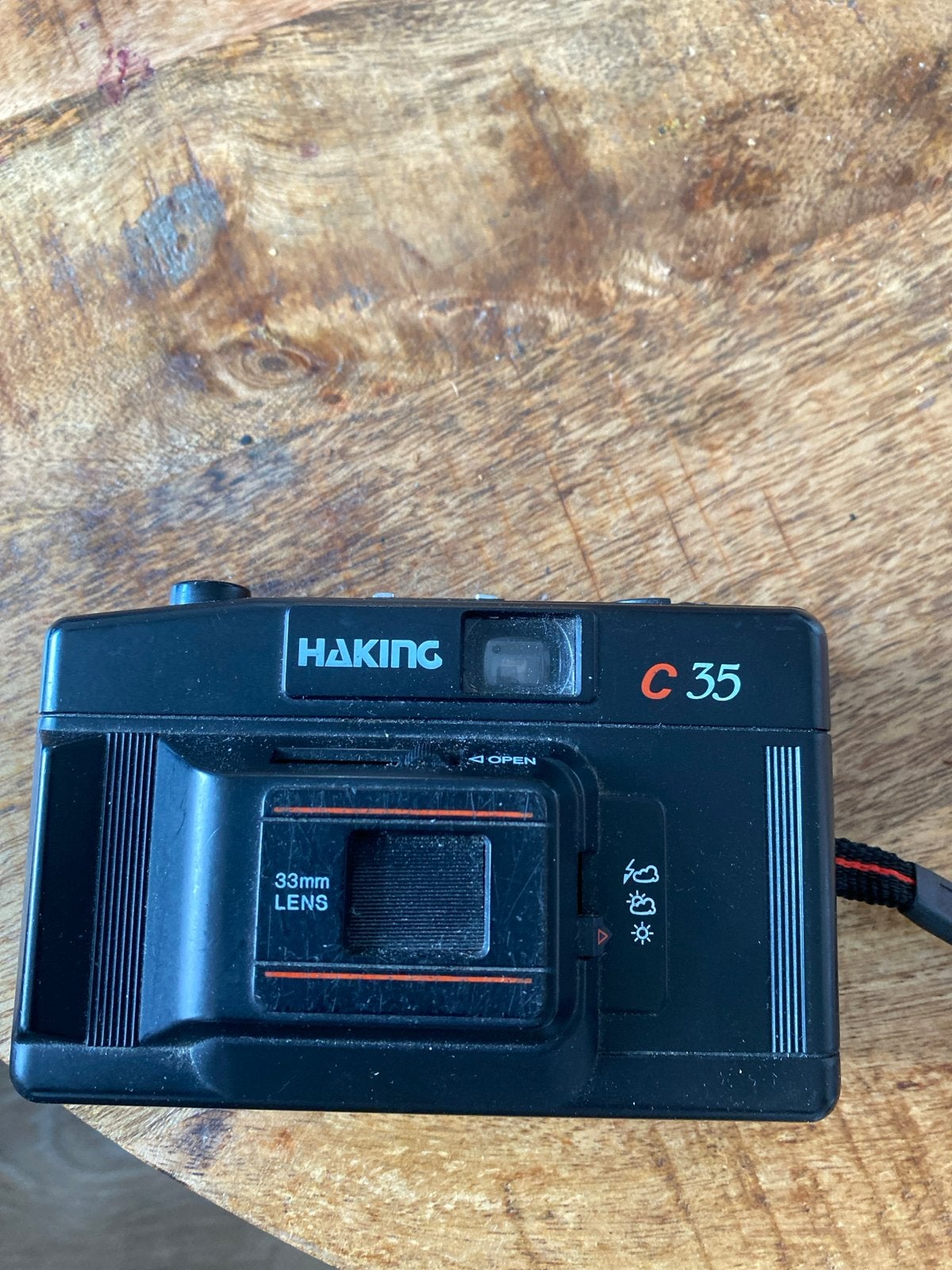 Haking C 35 Compact Camera - Vintage Analoge Fotocamera, Ophalen of Verzenden, Gebruikt, Compact, Overige Merken