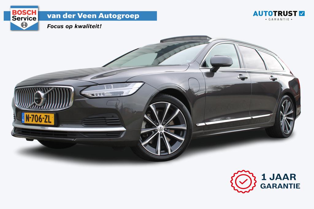 Volvo V90 2.0 T6 AWD Inscription Exclusive | Incl. 12 maande, Auto's, Automaat, 4 cilinders, Vierwielaandrijving, Hybride Elektrisch/Benzine