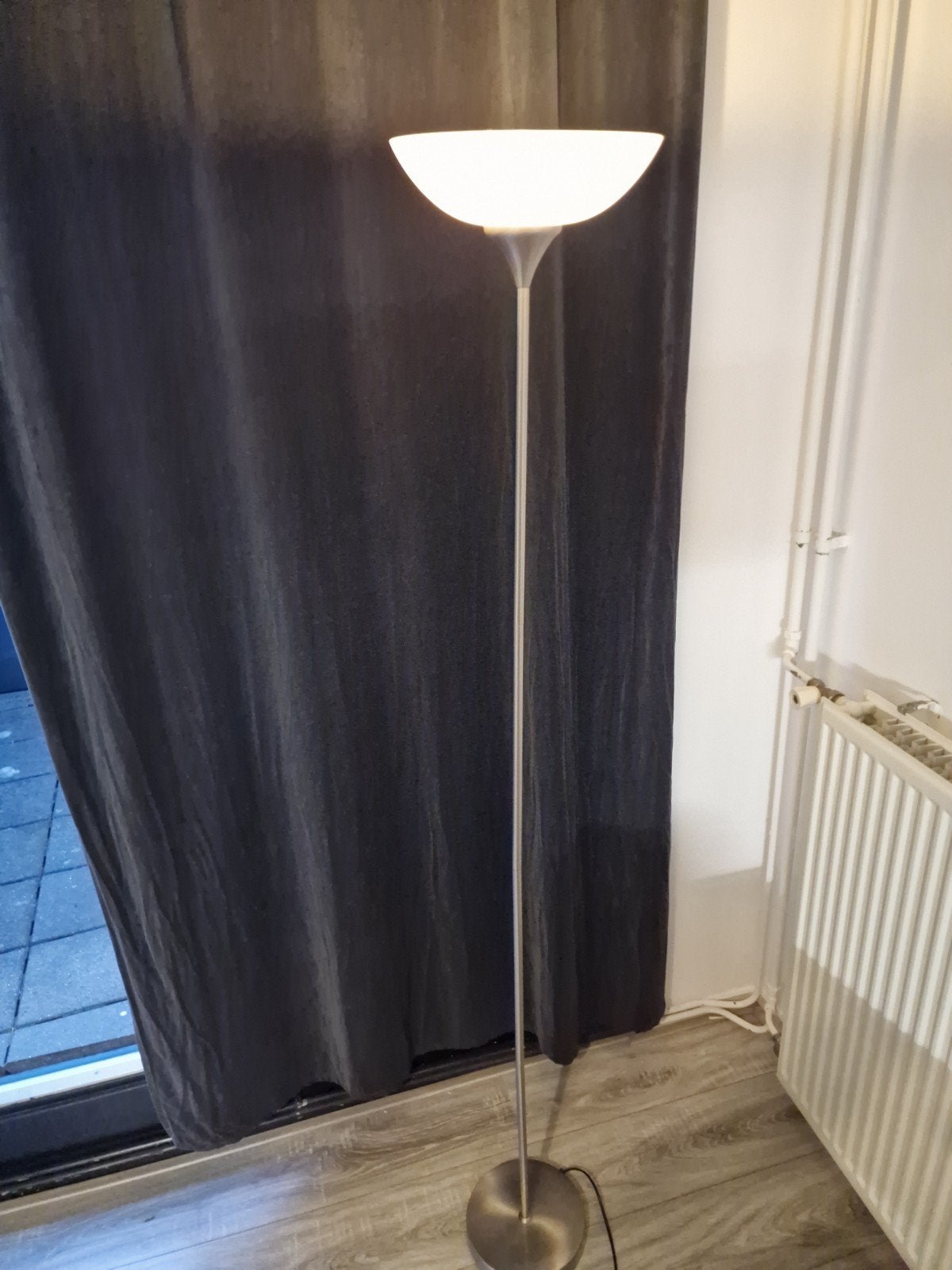 Staande lamp, Ophalen, Gebruikt, Modern, Metaal