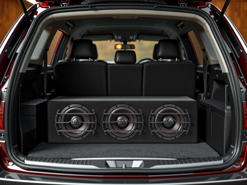 GAS MAX B1-38 3 x 8 inch 1500W RMS Subwoofer 3x8'', Info@optimount.nl, Nieuw, Ophalen of Verzenden, Anholtseweg 48A 7091 HB DINXPERLO