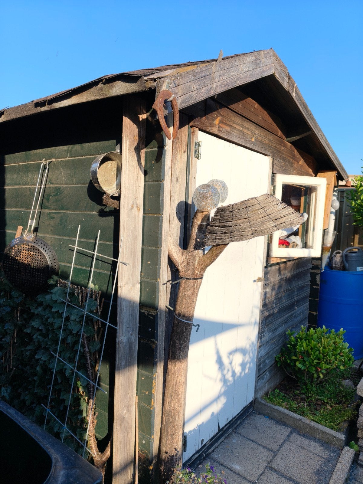 Te koop houten schuur, Tuin en Terras, Ophalen of Verzenden