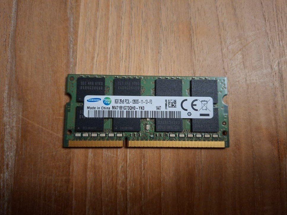 Samsung 8GB DDR3 RAM Geheugen voor Laptop, Computers en Software, 8 GB, DDR3, Ophalen of Verzenden, Zo goed als nieuw