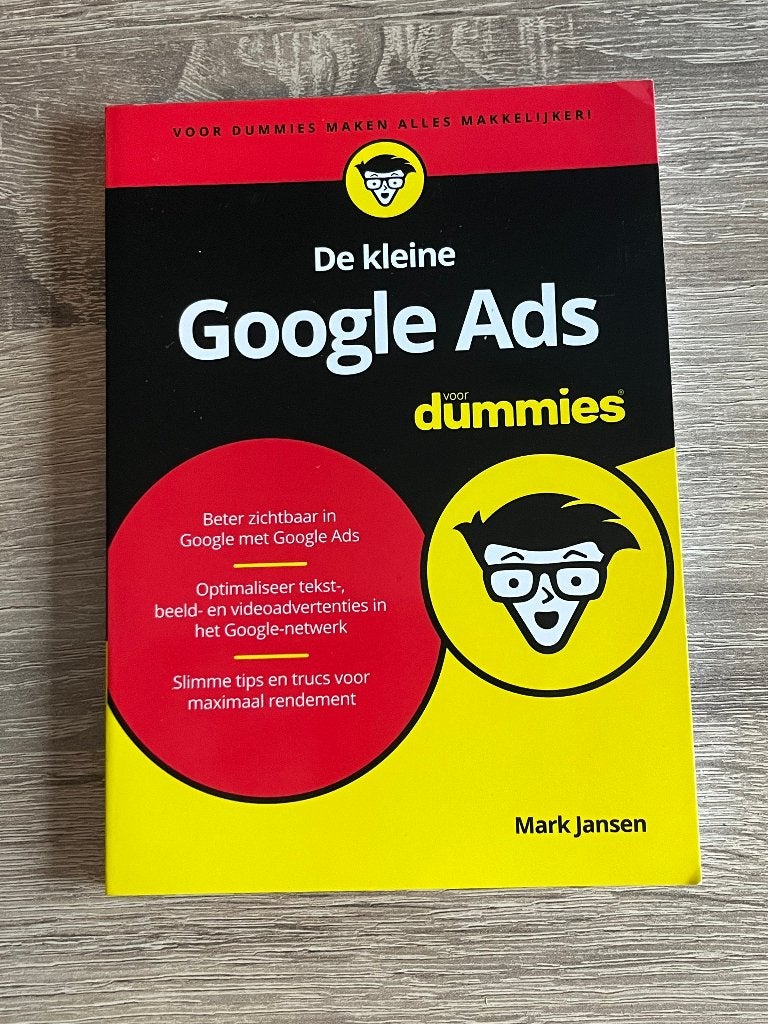 Boek Google Ads Dummies - NEW, Niet van toepassing, Nieuw, Ophalen of Verzenden, Mark jansen