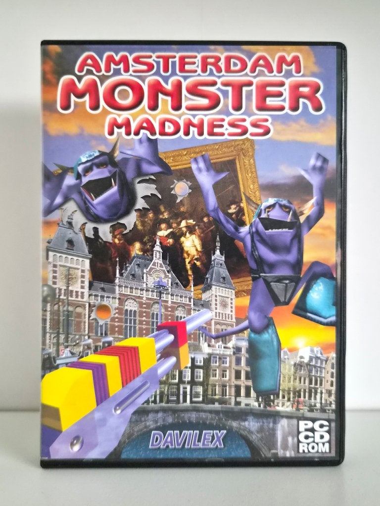 Amsterdam Monster Madness - Davilex - PC CD-ROM, Shooter, 1 speler, Ophalen of Verzenden, Zo goed als nieuw