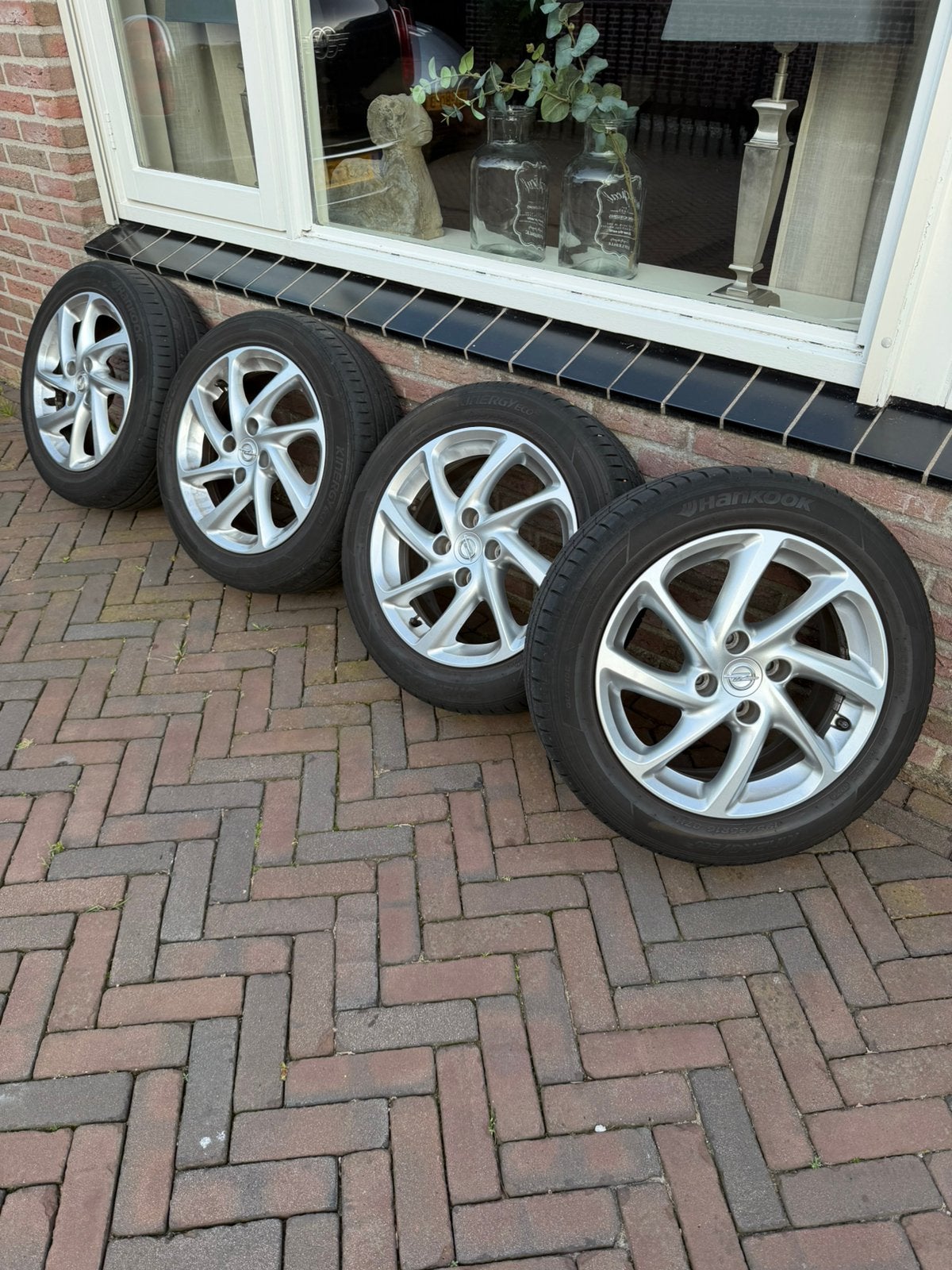 Zomerset Opel Corsa 4x98 2x nieuwe banden, Ophalen, 15 inch, Banden en Velgen, Nieuw