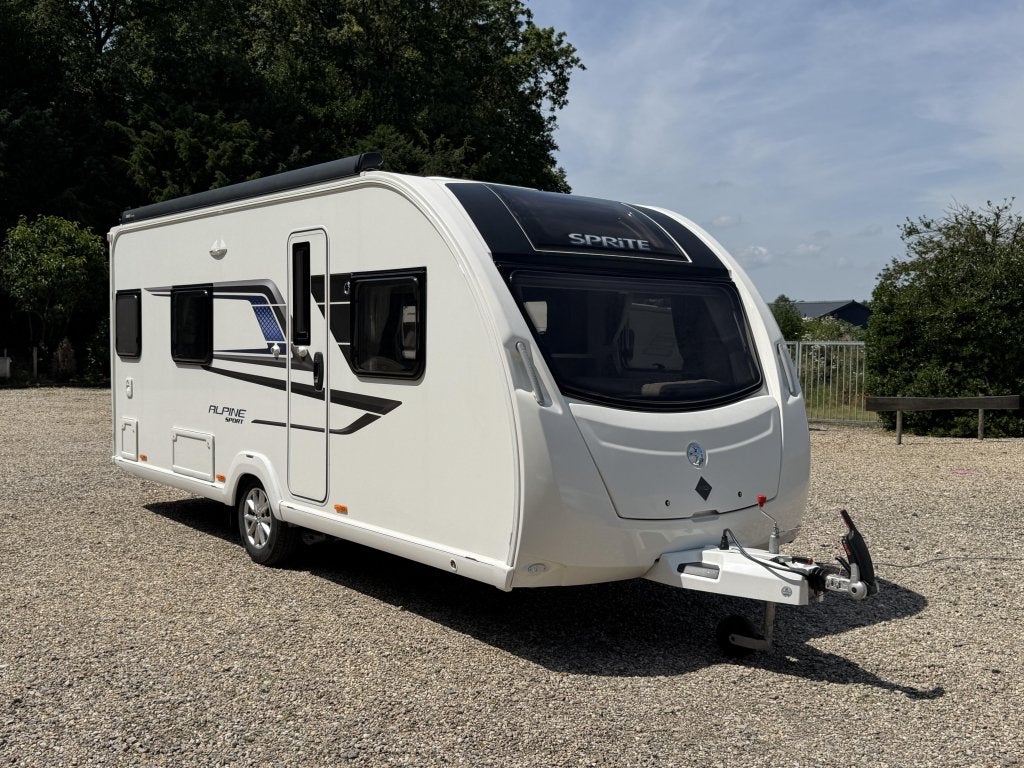 Sprite Alpine Sport 490 CE Mover Luifel Fietsrek NIEUWSSTAAT, Bedrijf, Treinzit, Tot en met 4, 1000 - 1250 kg