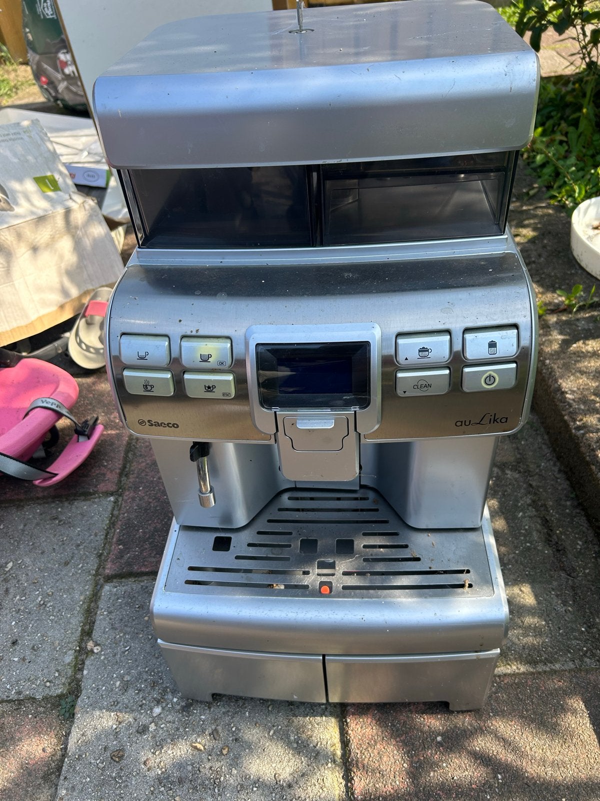 Saeco Aulika top Horeca Koffiemachine, Ophalen of Verzenden, Niet werkend, Koffiemachine, Koffiebonen
