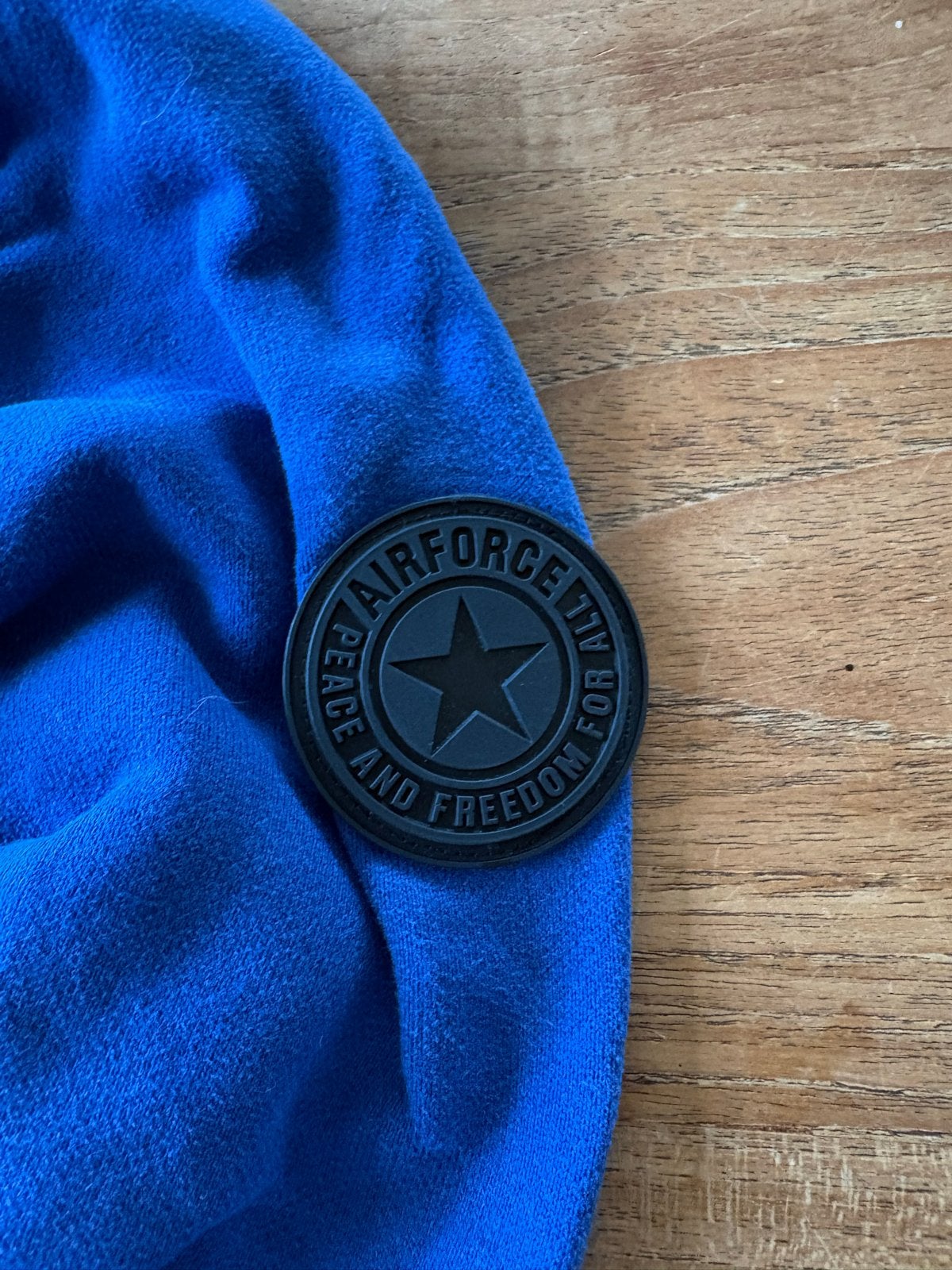 Airforce sweater blauw - Maat S, Kleding | Heren, Ophalen of Verzenden, Gedragen, Maat 48/50 (M), Blauw