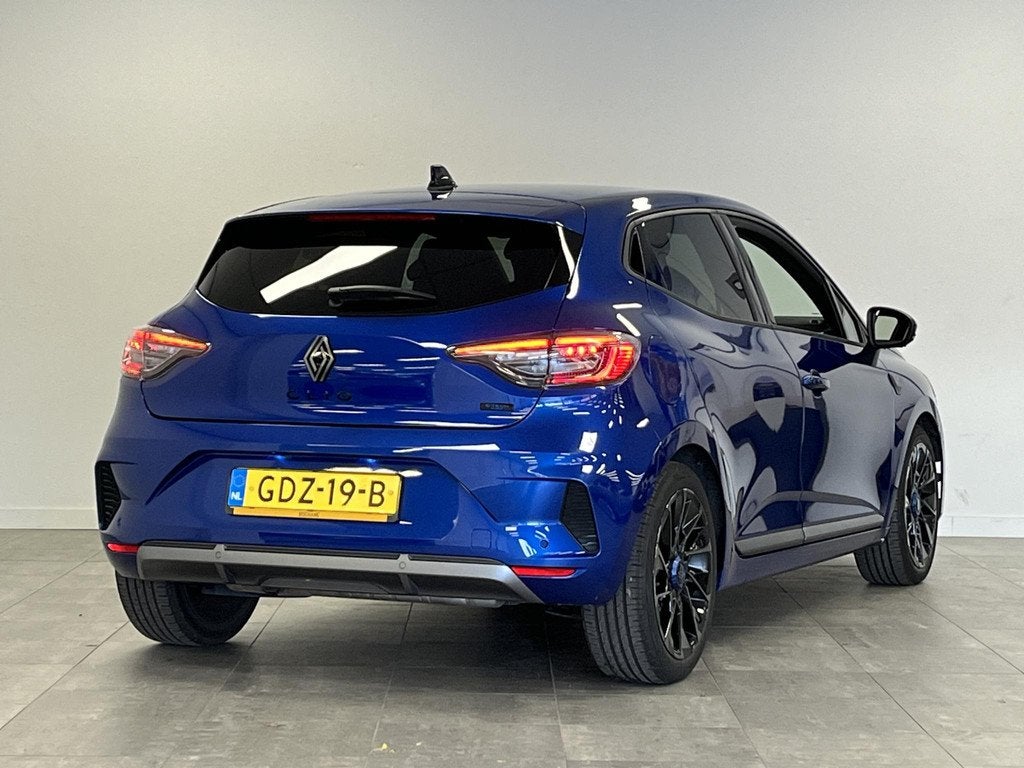 Renault Clio 1.6 E-Tech Full Hybrid 145 esprit Alpine | Bose, Gebruikt, Euro 6, Blauw, Leder en Stof