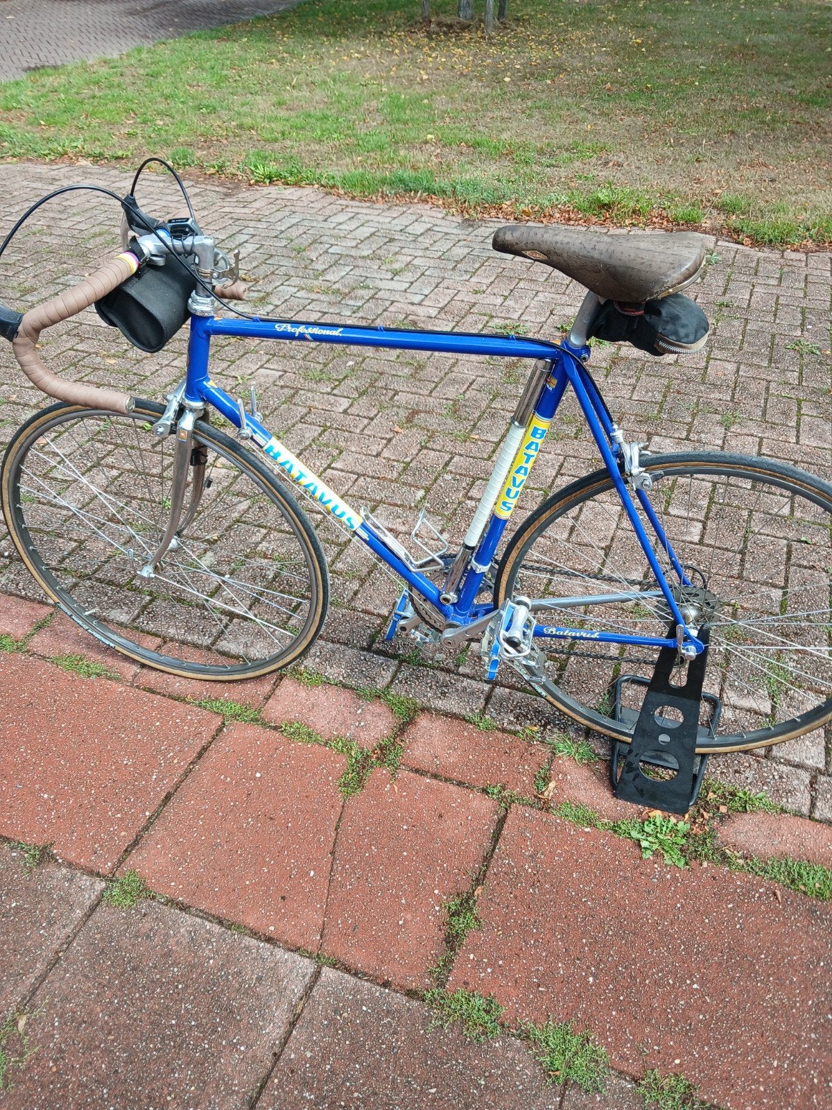 Batavus Professional Racefiets - Klassieke Stalen Racer, Ophalen, Gebruikt, Velgrem, Batavus