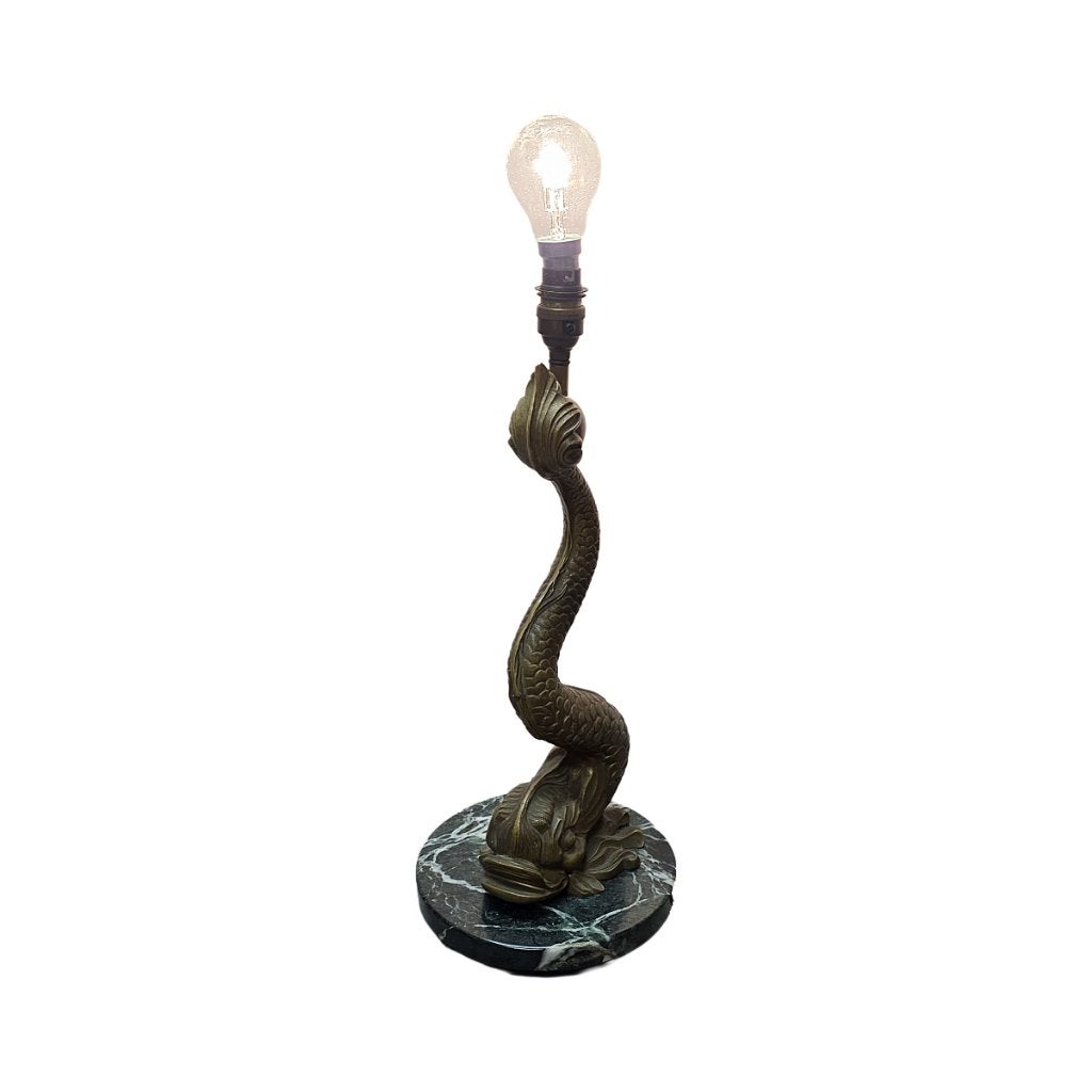 Mid-Century Frans bronzen tafellamp, midden 20e eeuw, Antiek en Kunst, Ophalen of Verzenden