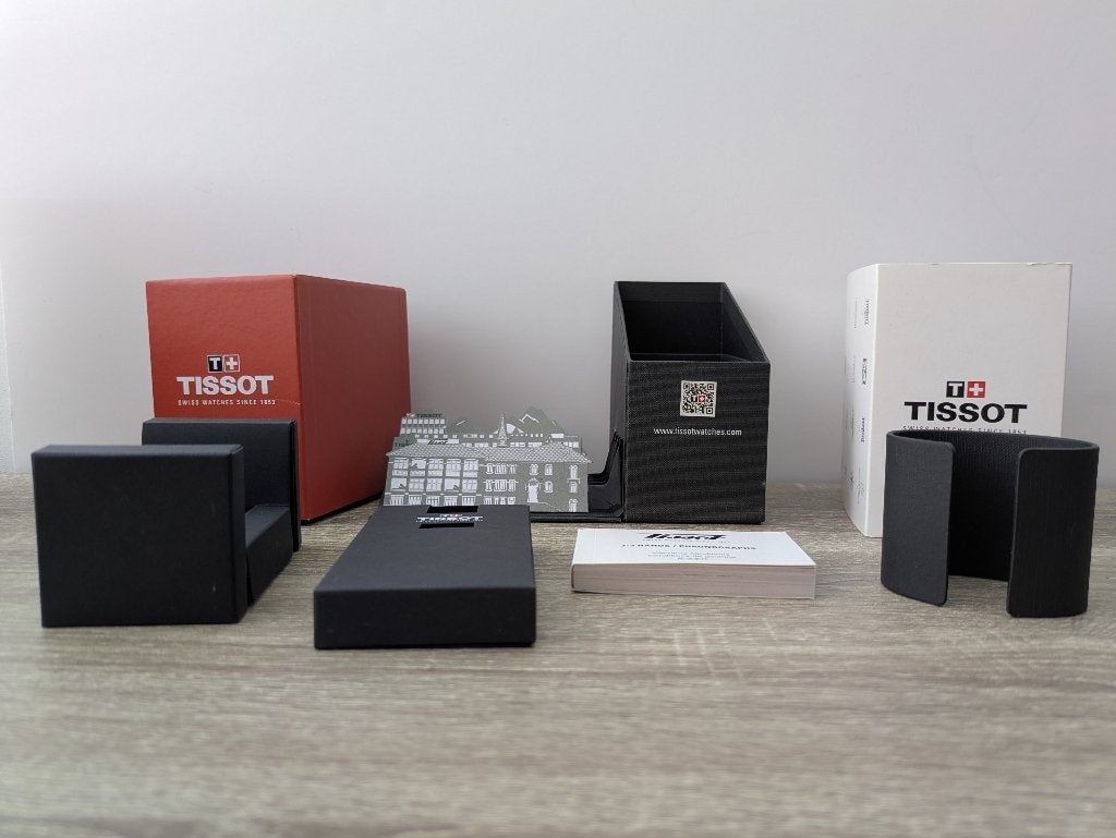 Tissot doosje(s), verpakking, Ophalen of Verzenden, Gebruikt