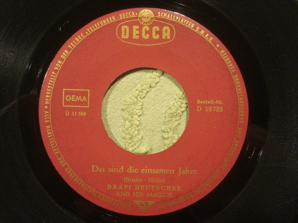 Drafi Deutscher 7" Single: ‘Marmor, Stein Und Eisen Bricht’, Ophalen of Verzenden, Gebruikt, 7 inch, Schlager