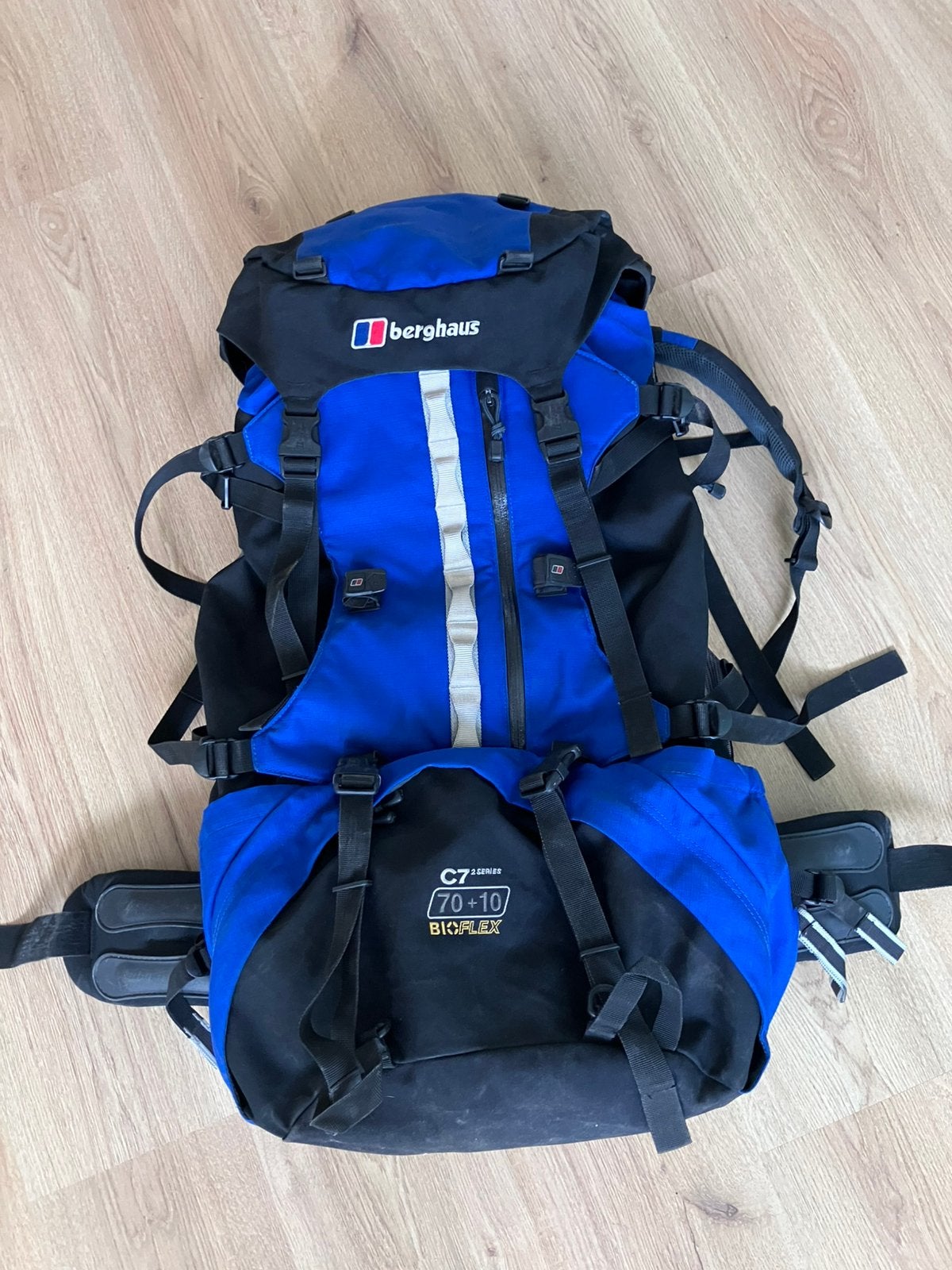 Rugzak Berghaus C7 bioflex 70+10, Sport en Fitness, Bergsport en Wandelen, Ophalen, Gebruikt, Rugzak