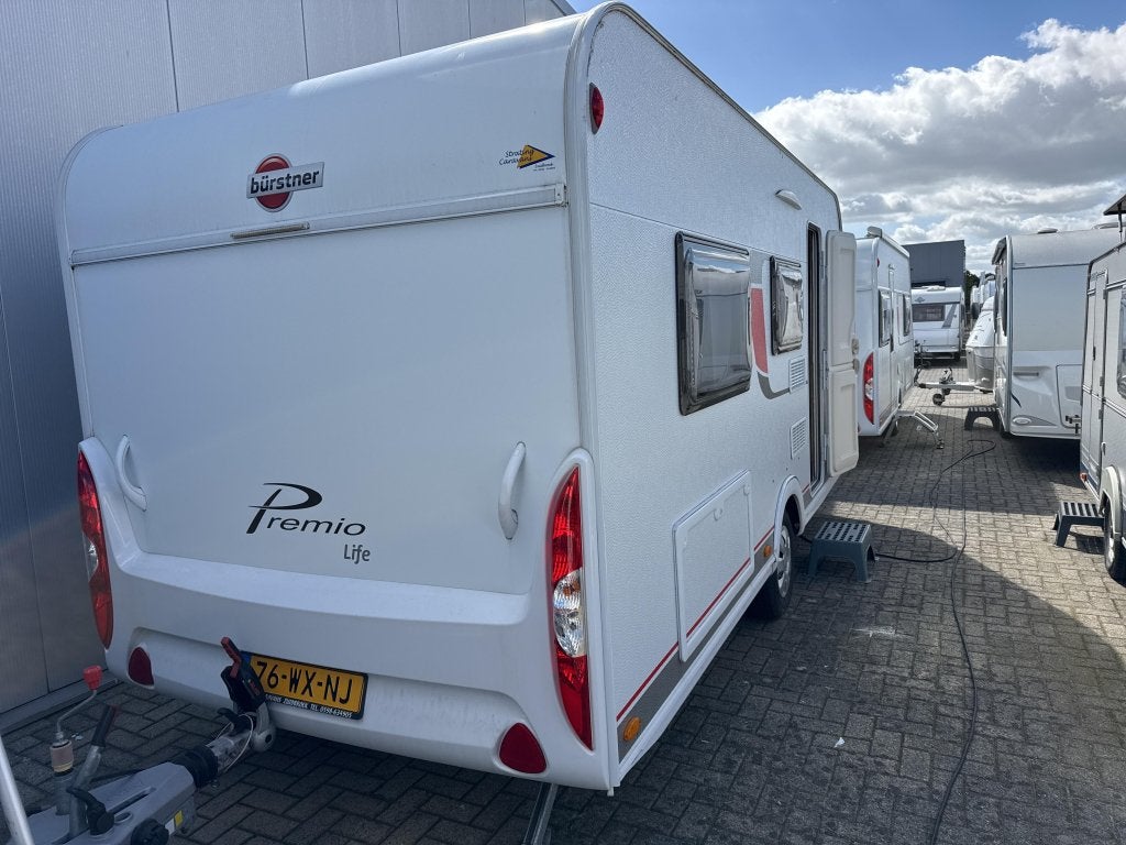 Bürstner Premio Life 480 TL, Caravans en Kamperen, Caravans, Standaardzit, Koelkast, Bedrijf, 750 - 1000 kg