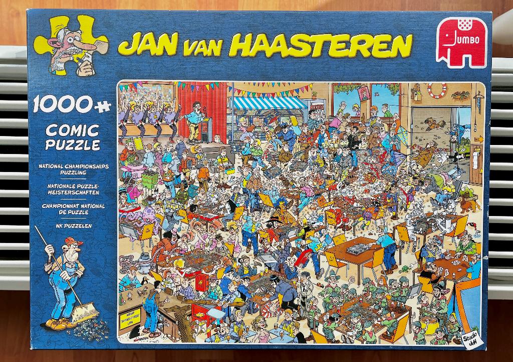 PUZZELS Jan van Haasteren, Ophalen, 500 t/m 1500 stukjes, Zo goed als nieuw, Legpuzzel