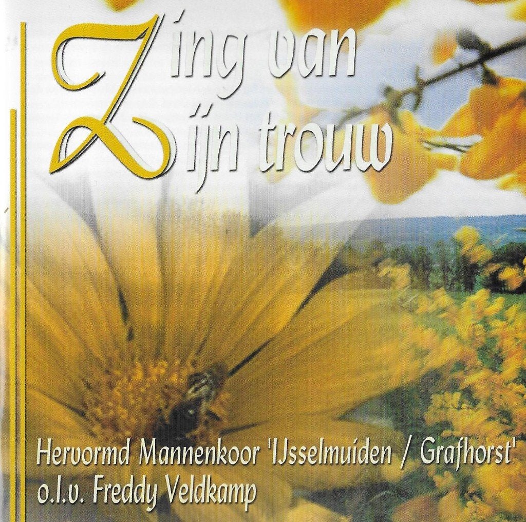 HERV.MANK. 'IJSSELMUIDEN/GRAFHORST' - ZING VAN ZIJN TROUW., Cd's en Dvd's, Cd's | Religie en Gospel, Verzenden, Zo goed als nieuw