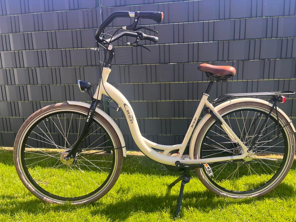 Z.g.a.n. damesfiets/ moederfiets bsp, Fietsen en Brommers, Fietsen | Dames | Moederfietsen, Zo goed als nieuw, Versnellingen, 0 zitjes