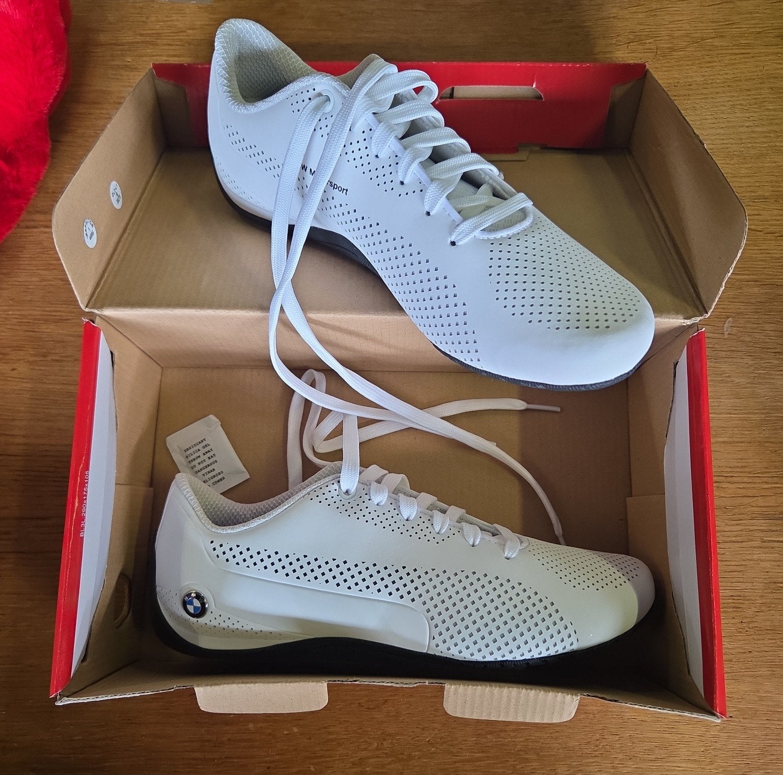 PUMA BMW Motorsport x Drift Cat 5 Ultra White maat 39, Wit, Nieuw, Ophalen of Verzenden, Sneakers of Gympen