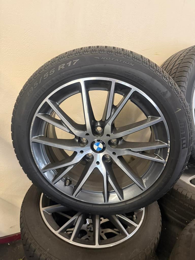 Origineel bmw 1 serie F40 7Jx 17inch l.m. velgenset, Gebruikt, Banden en Velgen, 17 inch, Ophalen of Verzenden