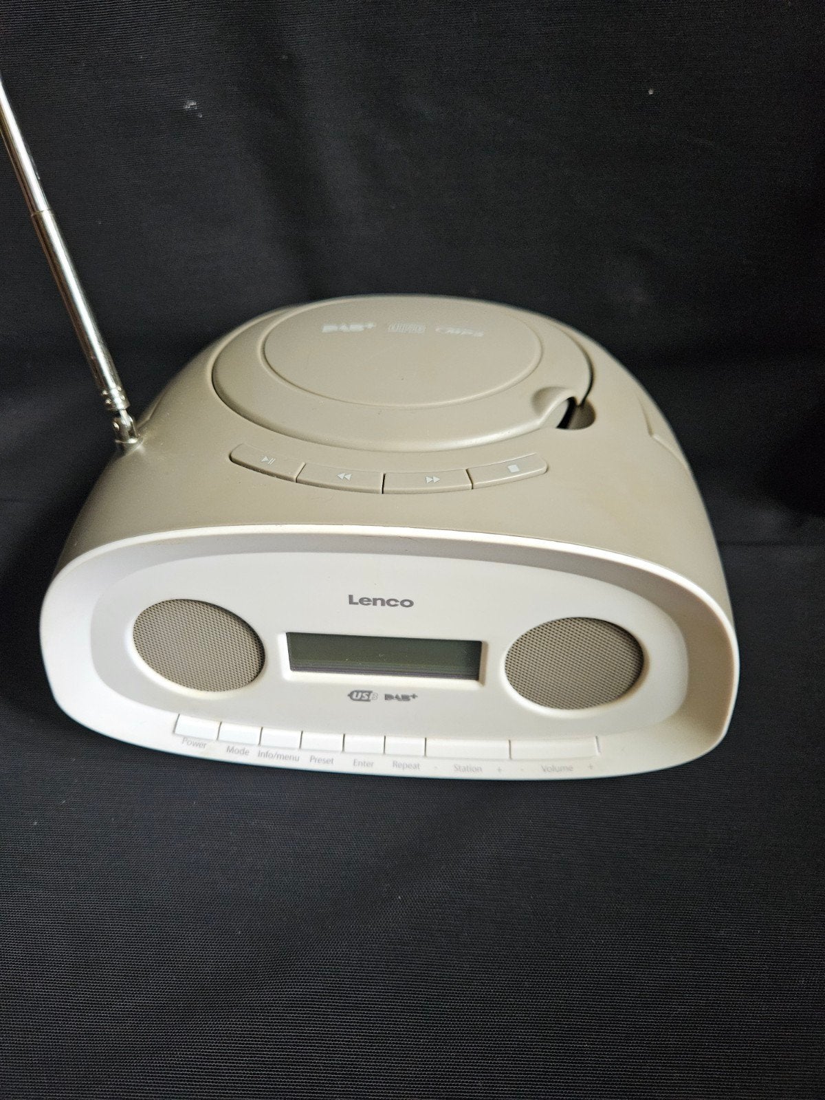 Vintage Lenco SCD-680TP DAB+ Radio CD-speler met USB, Ophalen of Verzenden, Gebruikt, Radio, Met cd-speler