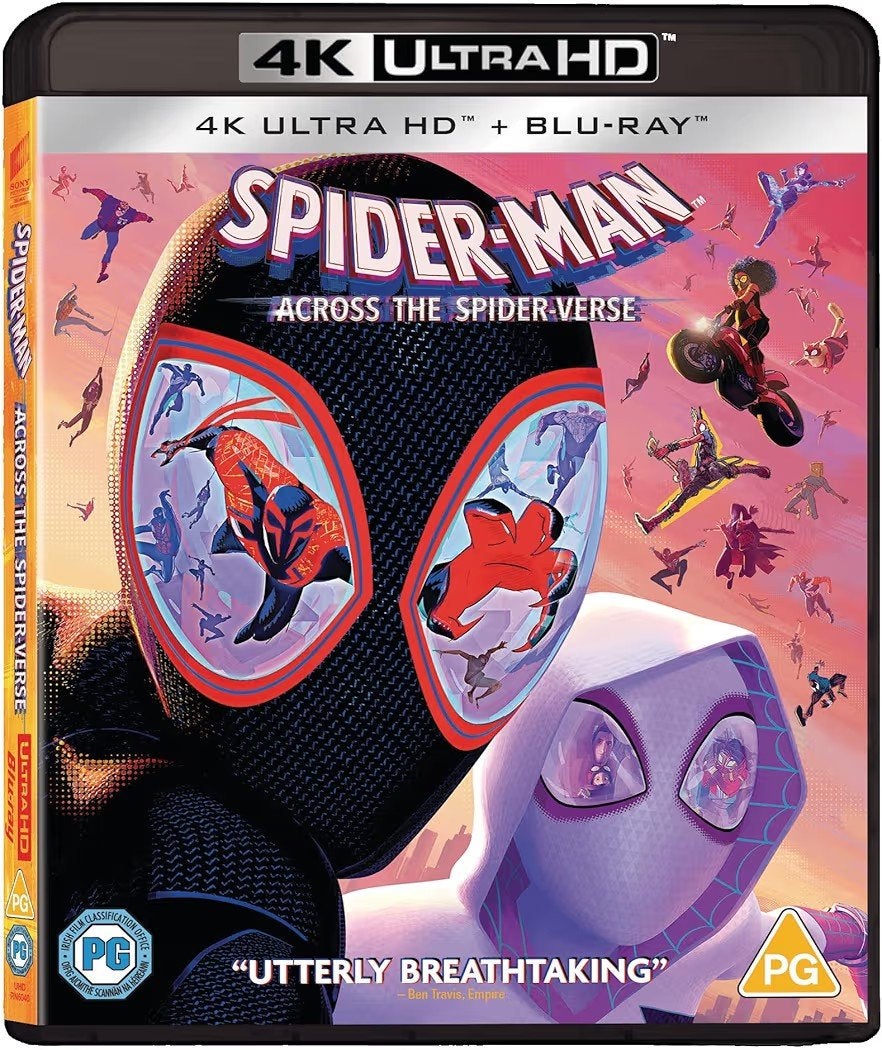 Spider-Man Across the SpiderVerse 4K UHD Blu-Ray UK NLO Seal, Cd's en Dvd's, Blu-ray, Ophalen of Verzenden, Nieuw in verpakking