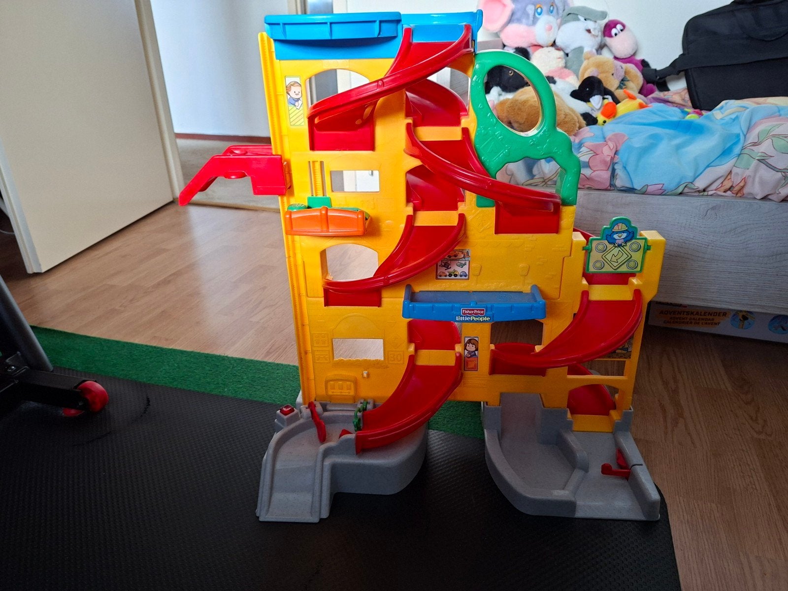 Fisher-Price Little People garage, Ophalen, Gebruikt, 2 tot 4 jaar