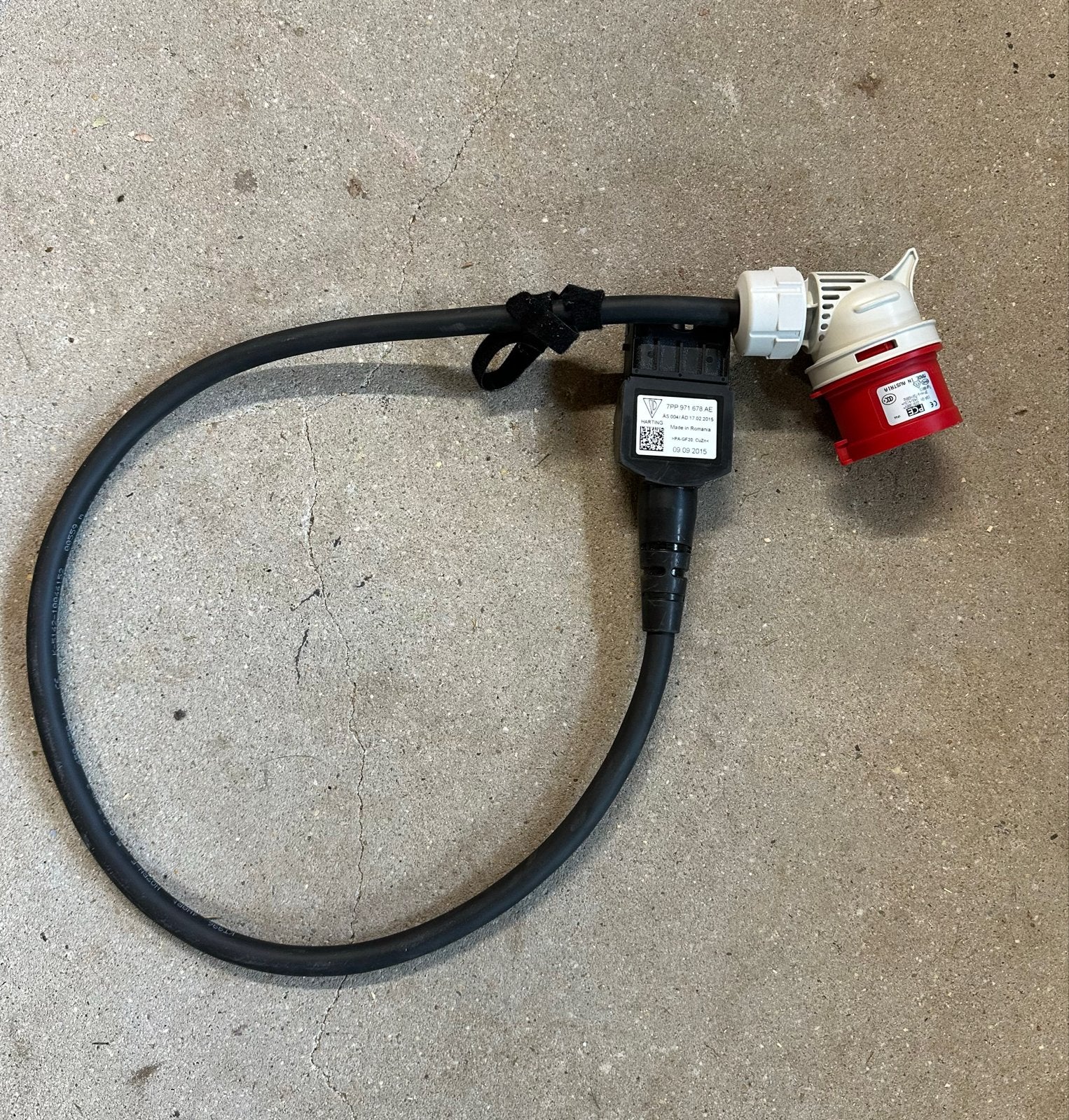 Porsche audi  7PP.971.678.AE Laadkabel Adapter, Ophalen of Verzenden, Gebruikt, Porsche