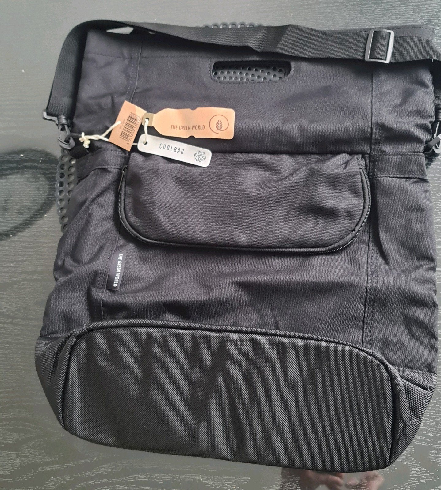 Nieuwe Zwarte Koeltas - Duurzaam en Praktisch, Ophalen of Verzenden, Nieuw, Koeltas, Koelelement