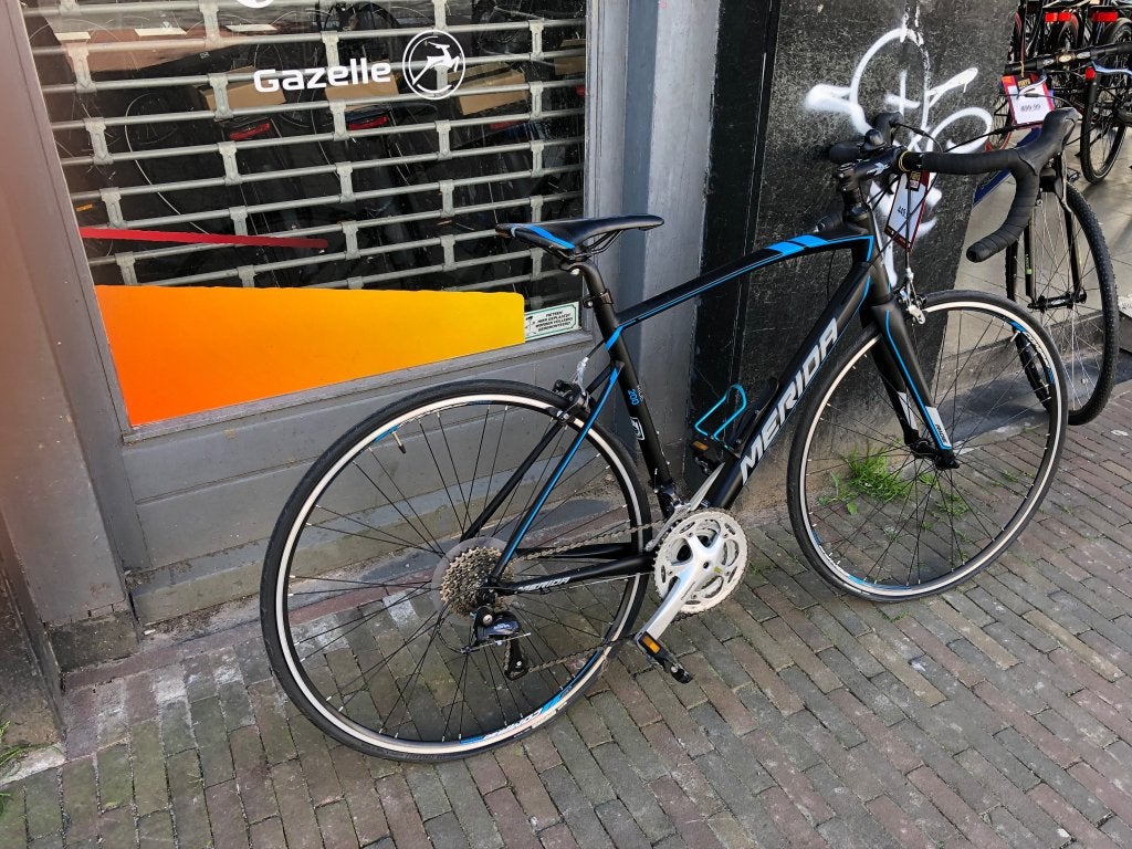 Fietshokje Houtplein: Merida Ride 200 Racefiets, Fietsen en Brommers, Gebruikt, Heren, Niet ingevuld, 49 tot 53 cm