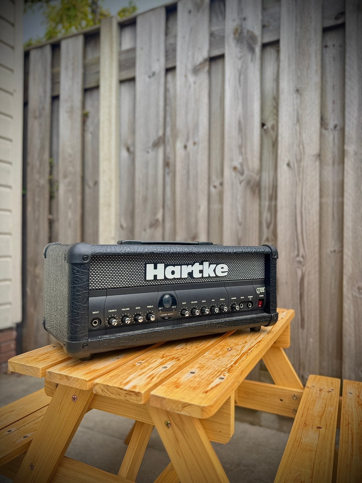 Hartke GT60T 60-watt gitaarversterker top, Muziek en Instrumenten, Ophalen of Verzenden, Gebruikt, Gitaar, 50 tot 100 watt