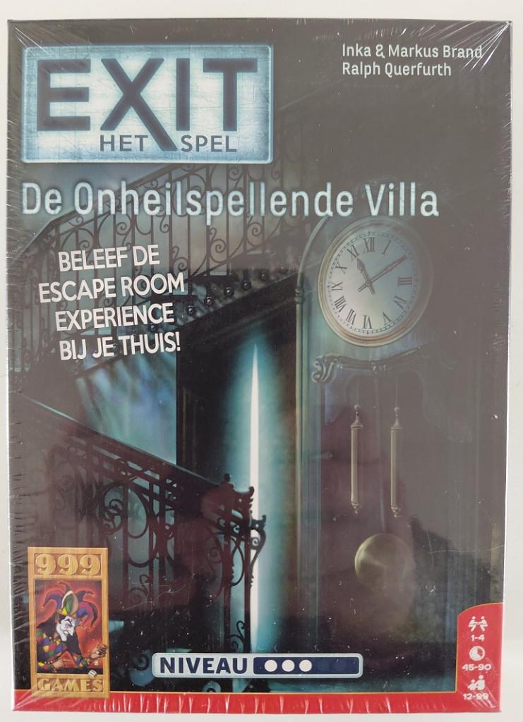 Exit De onheilspellende villa (nieuw), Een of twee spelers, Ophalen of Verzenden, Nieuw, 999 Games