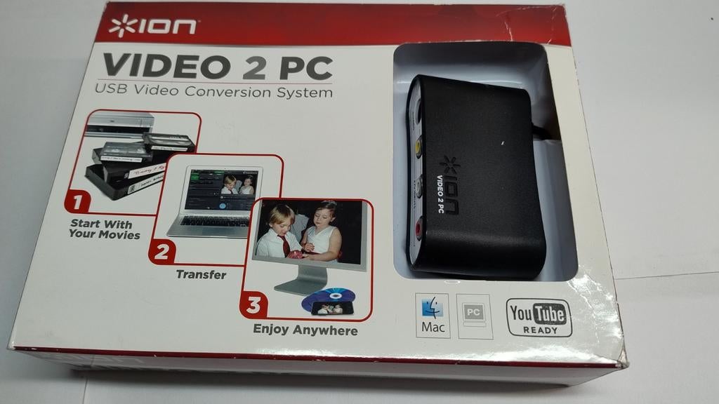 ION Video 2 PC USB Video Conversie Systeem, Ophalen of Verzenden, Nieuw